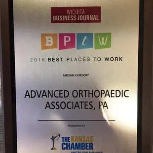 Best Places to Work 2016