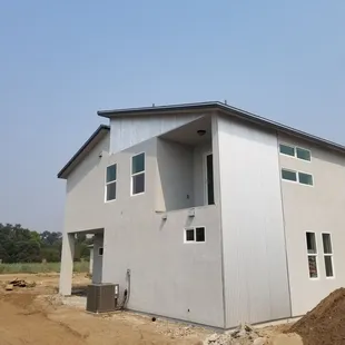 Metal siding panels new construction