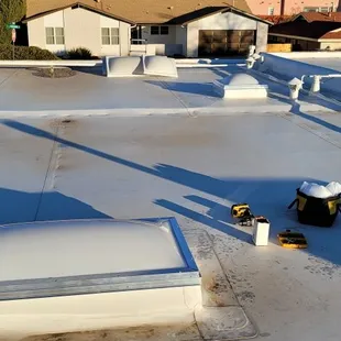 Standard Skylight installation.