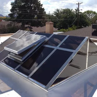 Skylight Ridge with operable on center.