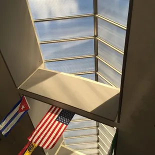 Skylight View from inside building.