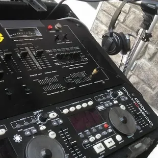 The old mixer and controller, prior to upgrade. This rig was used from around 2007-2015.