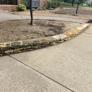 Before and after Stone Restoration