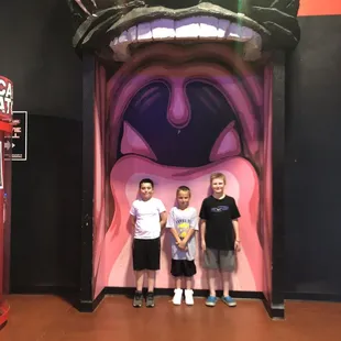 My son and his friends they had a blast