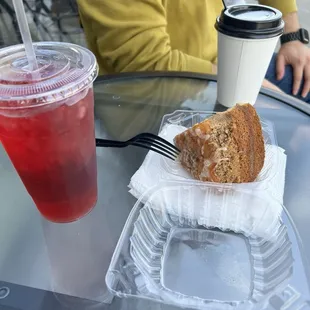 Cinnamon hibiscus iced tea