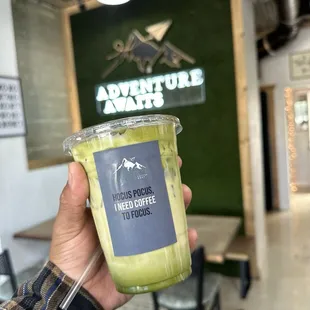 Matcha Horchata