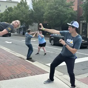 Example of a team challenge!