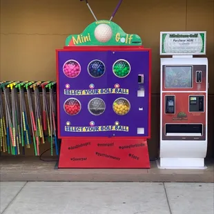 Golf dispenser