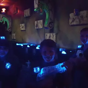 Cousin Lazer tag time