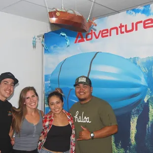 Completed in 48mins!  Stop by and beat our team record