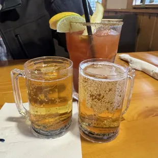 oysters and mussels, drink
