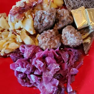 Sauerbraten Meatballs