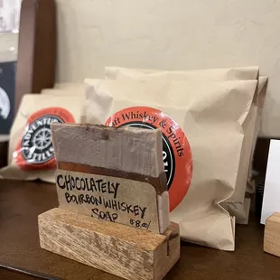 Peralta Bourbon Whiskey Soap