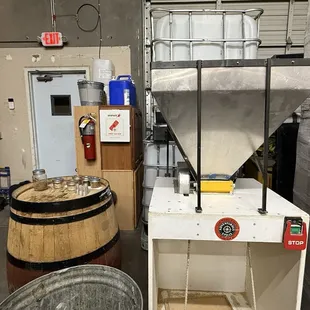 Distilling room