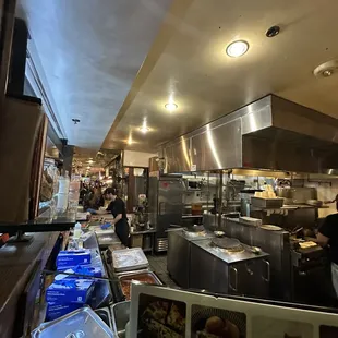 sushi and sashimi, interior