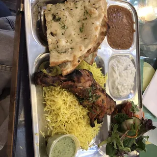 Tandoori Chicken Thali