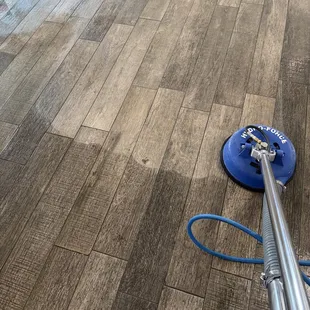 Tile and grout restoration
