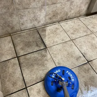 Tile and Grout cleaning.