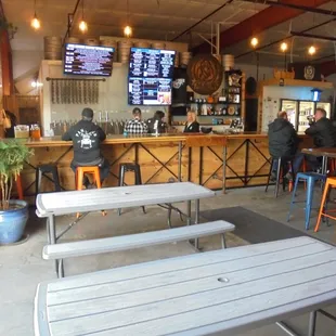 View looking to the left from the front entryway.