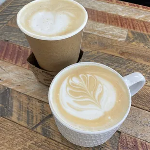 Toasted S'mores Latte, Brown Sugar Latte