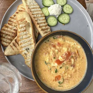 Tomatoes and Eggs Dish