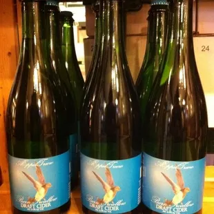 Barn swallow hard cider.