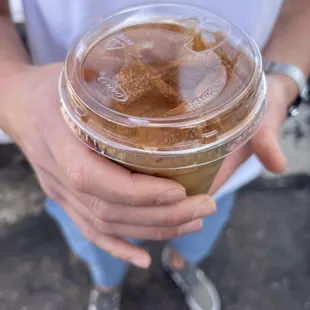 Maussan: horchata espresso