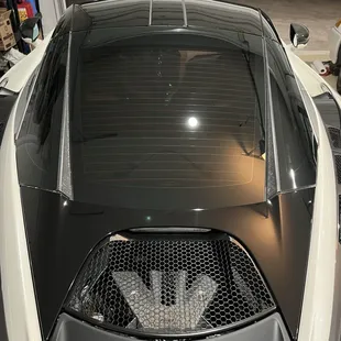 Ceramic tint in a hard to reach area. Done perfectly