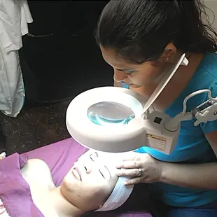 Skin Analysis to determine your specific skin type