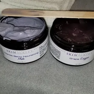 Grape enzyme. Marble Berry mask