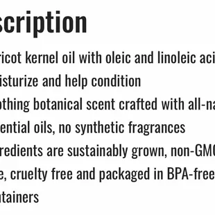 CW Hemp Balm : Description