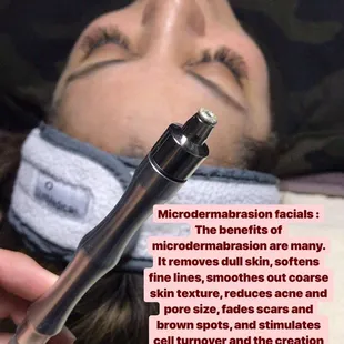 Microdermabrasion special now through February 2019  call to book your appointment with Tati.
