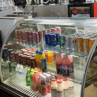 Lots of drink and desserts options