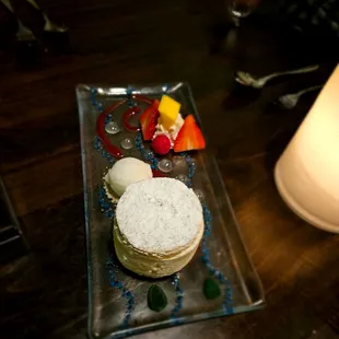 Fluffy light dessert, similar to a cheesecake