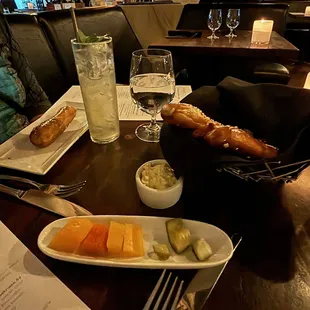 fish and chips, food