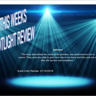 Another Satisfied Customer!