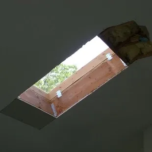 drywall repair before