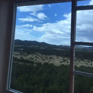 Window view from new window we just installed.