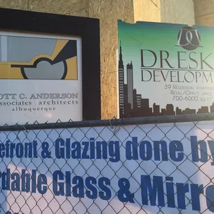 Storefront &amp; Glazing