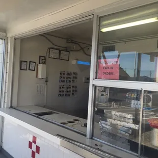 Removed broken glass and now installing new glass.