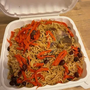This is the best!! Inside was a huge leg lamb