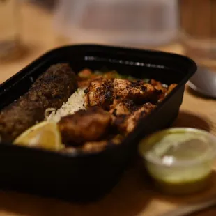 Chicken & Ground Beef Kabob
