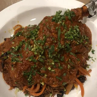 Lamb Shank Sabzi Moghuli