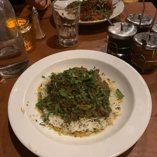Veal & Mushrooms Sabzi Lawaan