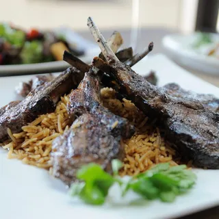 Frenched Rack of Lamb Chopaan