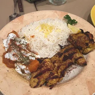Boneless Juicy Chicken Thigh Kabob