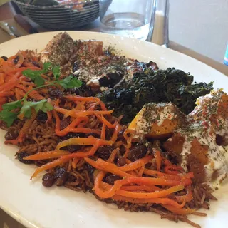 Qabuli Combination Platter