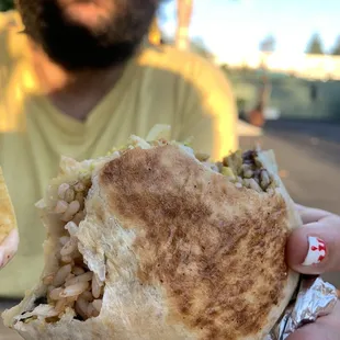 Golden Chicken Burrito