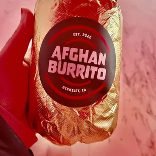 Golden Chicken Burrito