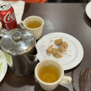 Complimentary tea- with sugar cane. This was so nice to end the meal.